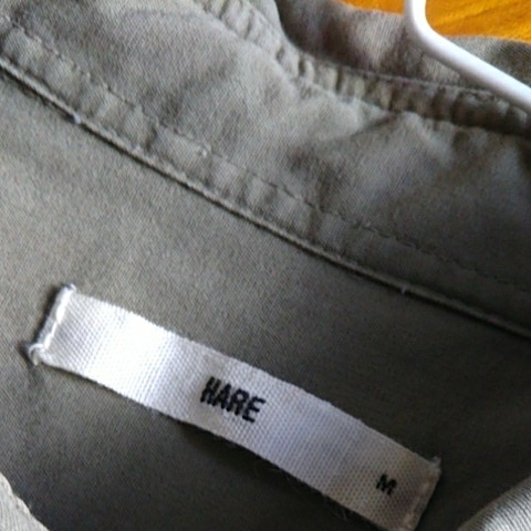 HARE MADE IN JAPAN レーヨンブレンド　長袖シャツ_画像6