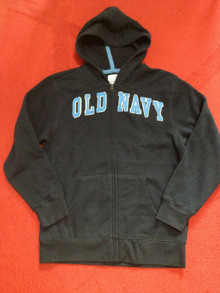 ■OLD NAVY■GAP兄弟ブランド■新品■130■ジップアップ■紺■7-3_画像1