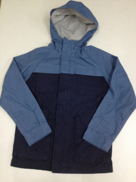 #GAP# navy blue X blue # new goods #140# long coat # with a hood coat # spring autumn #9-4