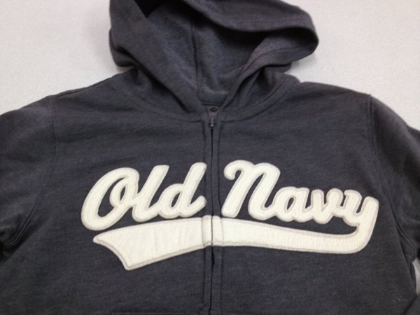 ■OLD NAVY■GAP系列■新品■ロゴパーカー■130■グレー■2-1_画像2