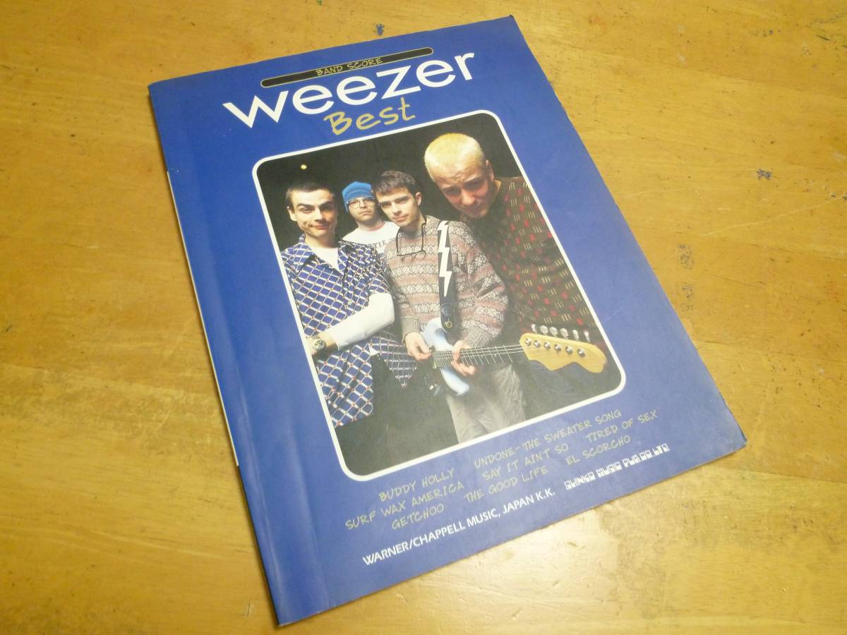 【 weezer Best ウィザー・ベスト バンドスコア 】_画像1
