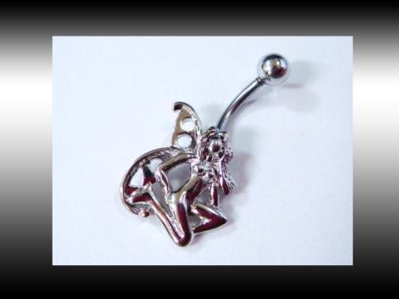 ◆ Обратное решение ≪body Piercing≫ Fairy Banana Barbell 14G ◆ 147