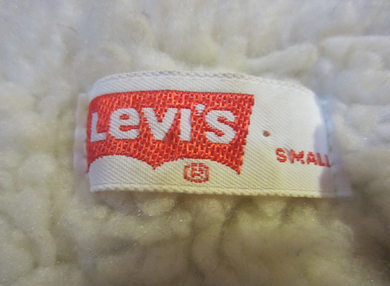 Levi's Levis リーバイス 70年代 デニム ベスト ボアベスト ボア裏地 ンテージ オレンジタブ 希少 サイズS