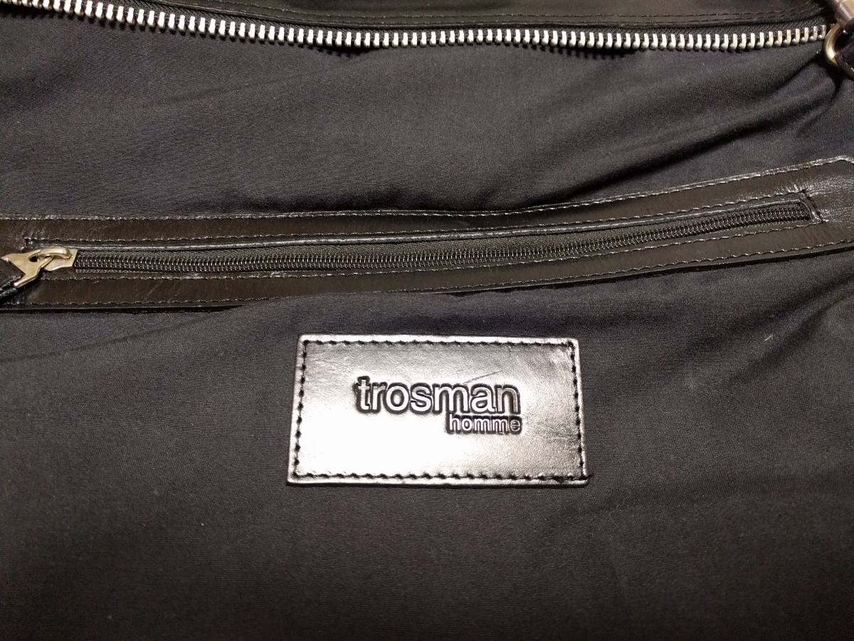 トラスマン　Trosman　MADE IN ARGENTINE 牛革バッグ_画像6