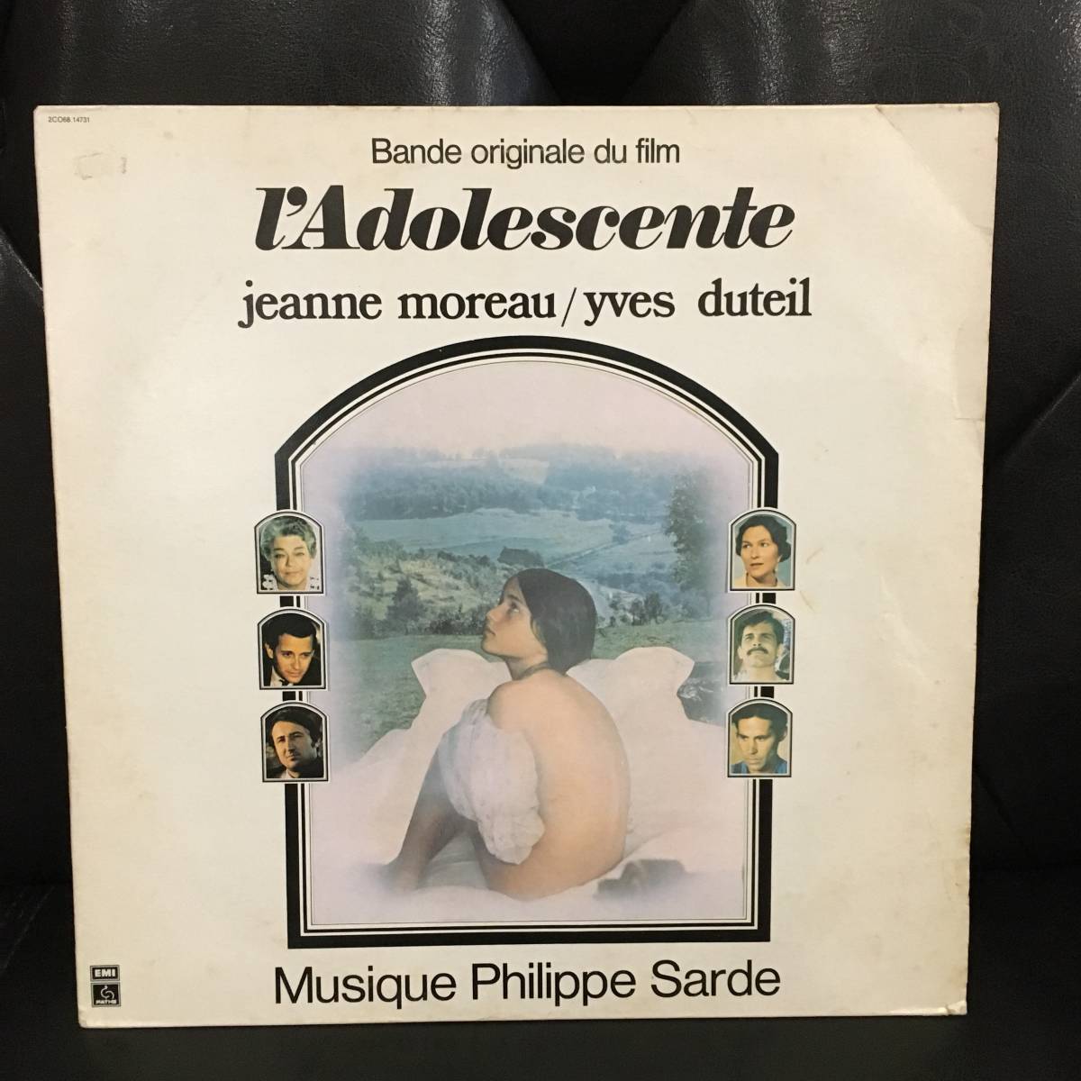 FRANCEオリジナル■仏盤■フィリップ・サルド/ジャンヌ・モローの思春期■Philippe Sarde / L'Adolescente (Bande Originale Du Film) ■_画像1