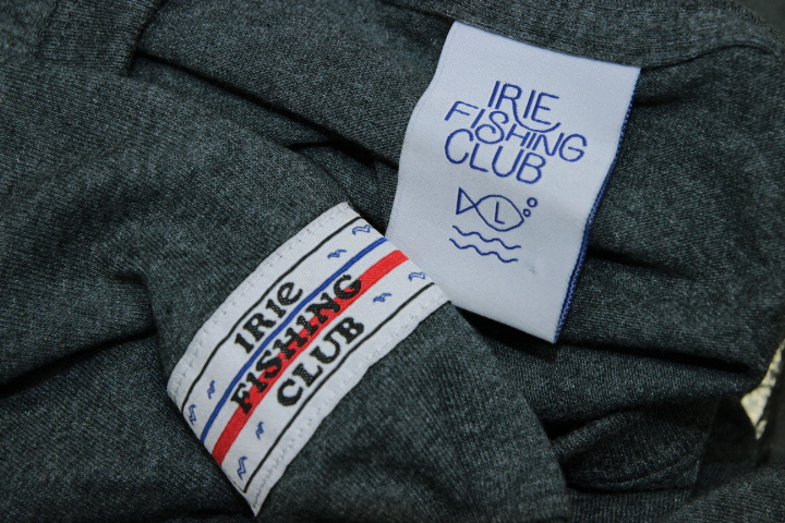 未使用 IRIE FISHING CLUB (アイリーフィッシングクラブ) GLOW SQUID IN THE DARK ロンT / L /  アオリイカ / 長袖Tシャツ