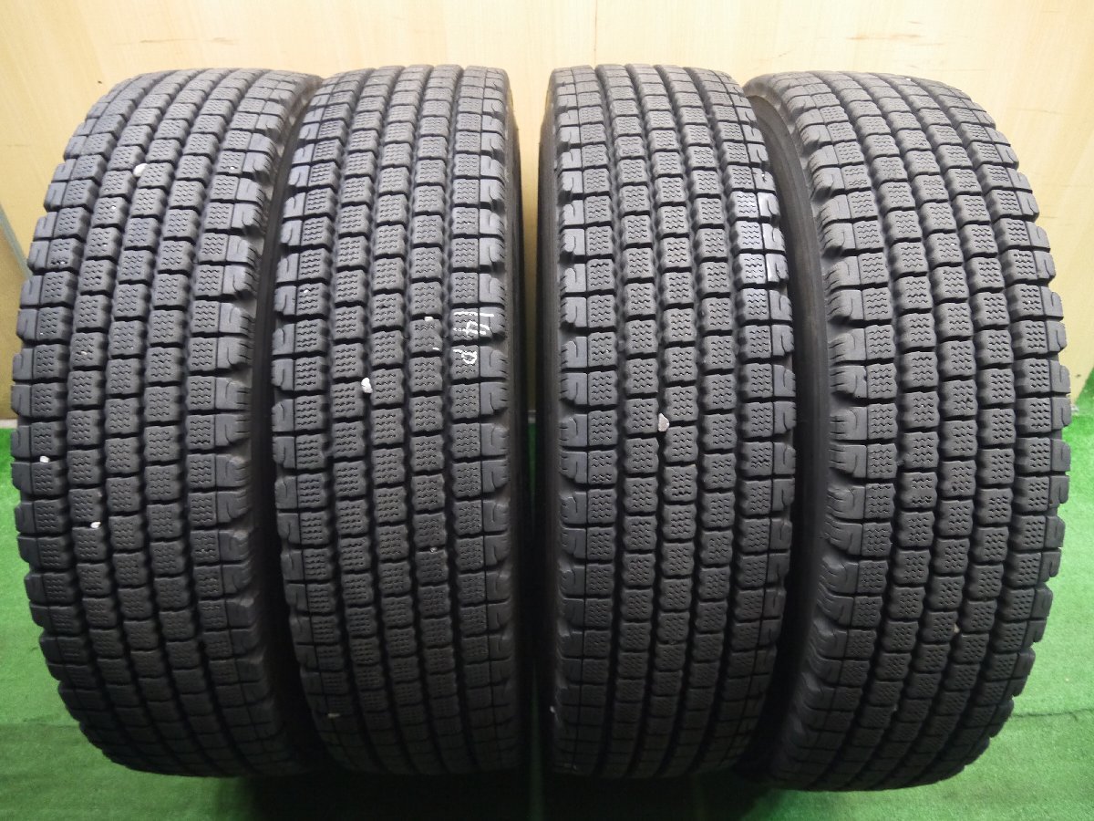 バリ溝!20年!9.5分☆トラック タイヤ 11R22.5 14PR スタッドレス