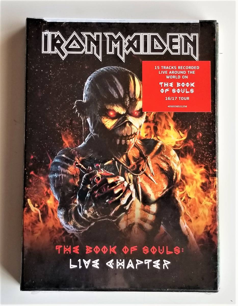 [ new goods * unopened ] iron Maiden /THE BOOK OF SOULS: THE LIVE CHAPTER 16/17 [2CD+BOOK] (DELUXE)