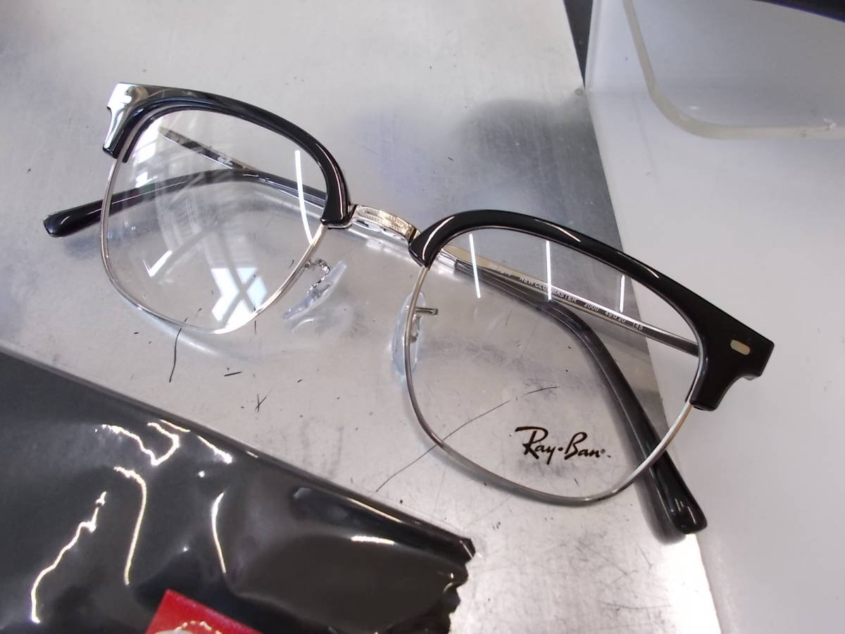 レイバン RayBan ニュー クラブマスター New Clubmaster 眼鏡フレーム RB7216-2000-49 お洒落_画像1