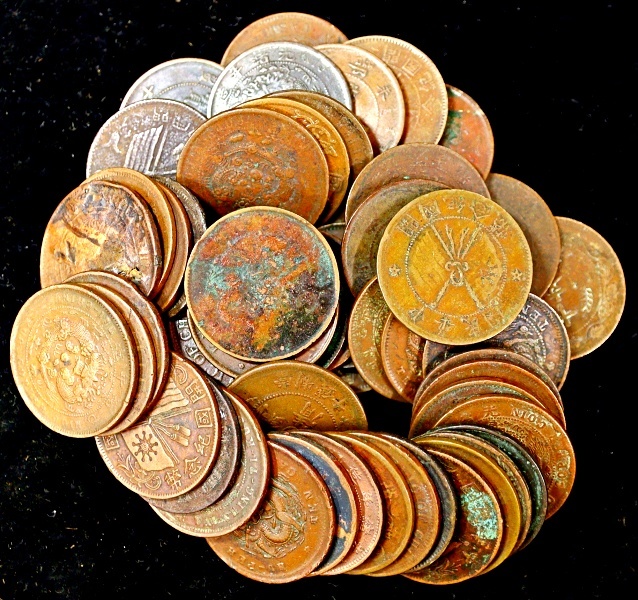 中国銅幣 55枚 まとめて おまとめ 中国古銭 中国銅銭 銅銭 銅幣 中国