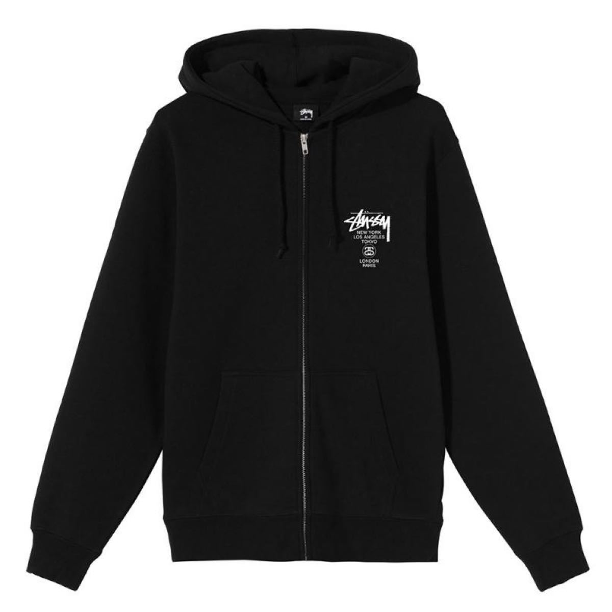 STUSSY Thermal Zip Hoodie ジップパーカー - パーカー