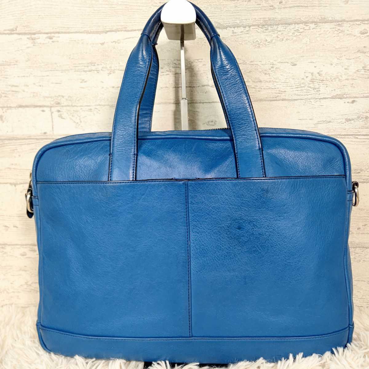 中古】 A4 COACH コーチ ビジネスバッグ 2way メトロポリタン