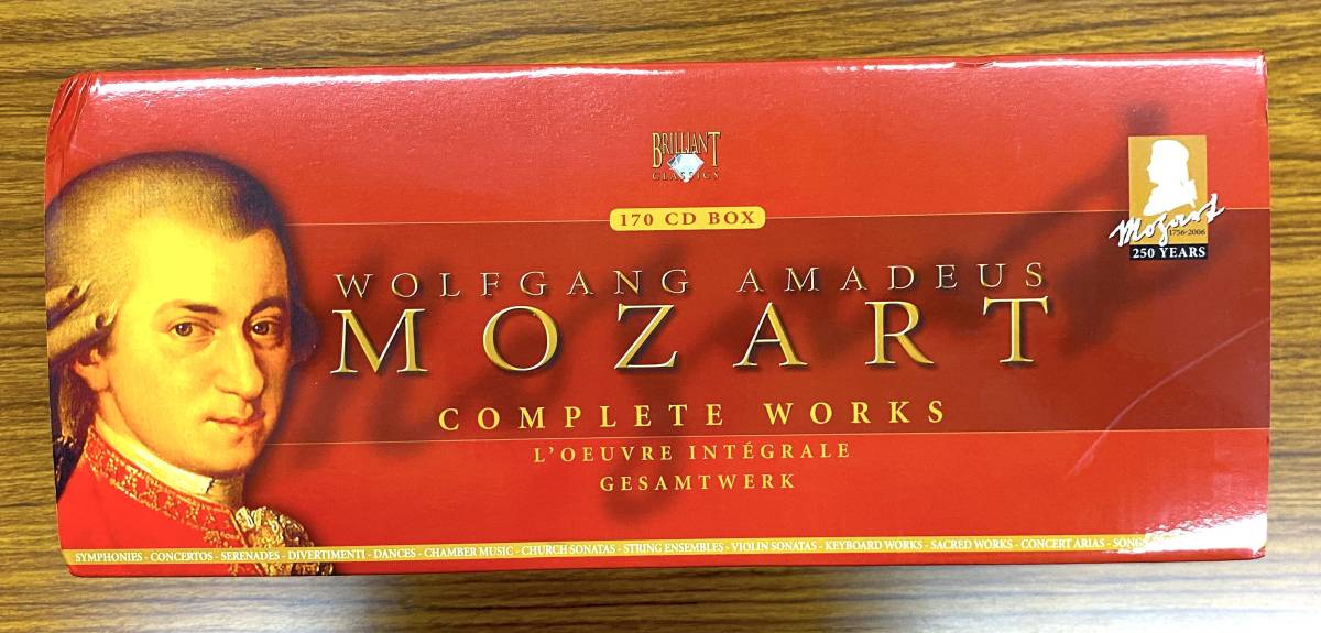 モーツァルト 作品大全集 Mozart complete works 170CD