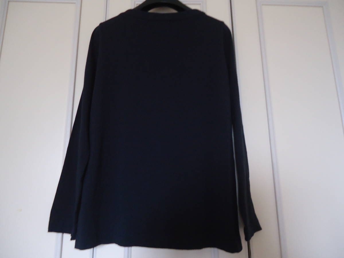 kazuko kitamuraカズコキタムラ鎌倉take offテイクオフ★黒カットソーTシャツ 買い公式 鎌倉 テイクオフ takeoff トップス ブラック 黒 ホワイト 白 Tシャツ/カットソー(七分/長袖)