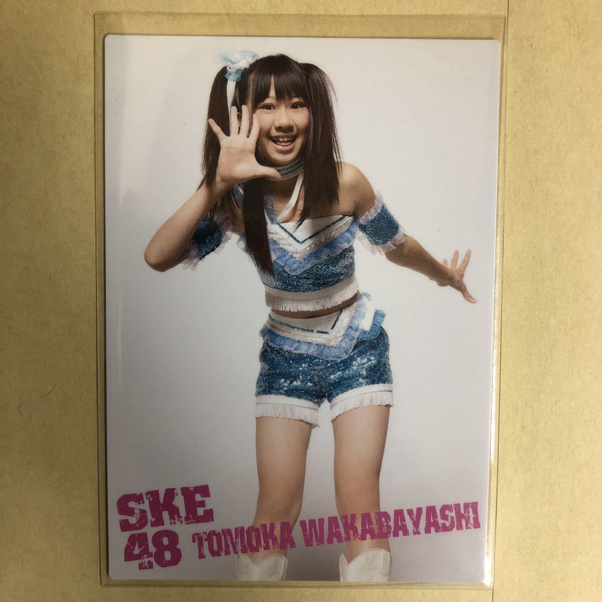 SKE48 若林倫香 2010 トレカ アイドル グラビア カード R033 タレント トレーディングカード_画像1
