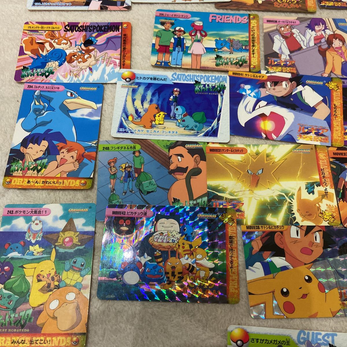 ポケットモンスターアニメコレクション 約27枚 キラカード4枚含む