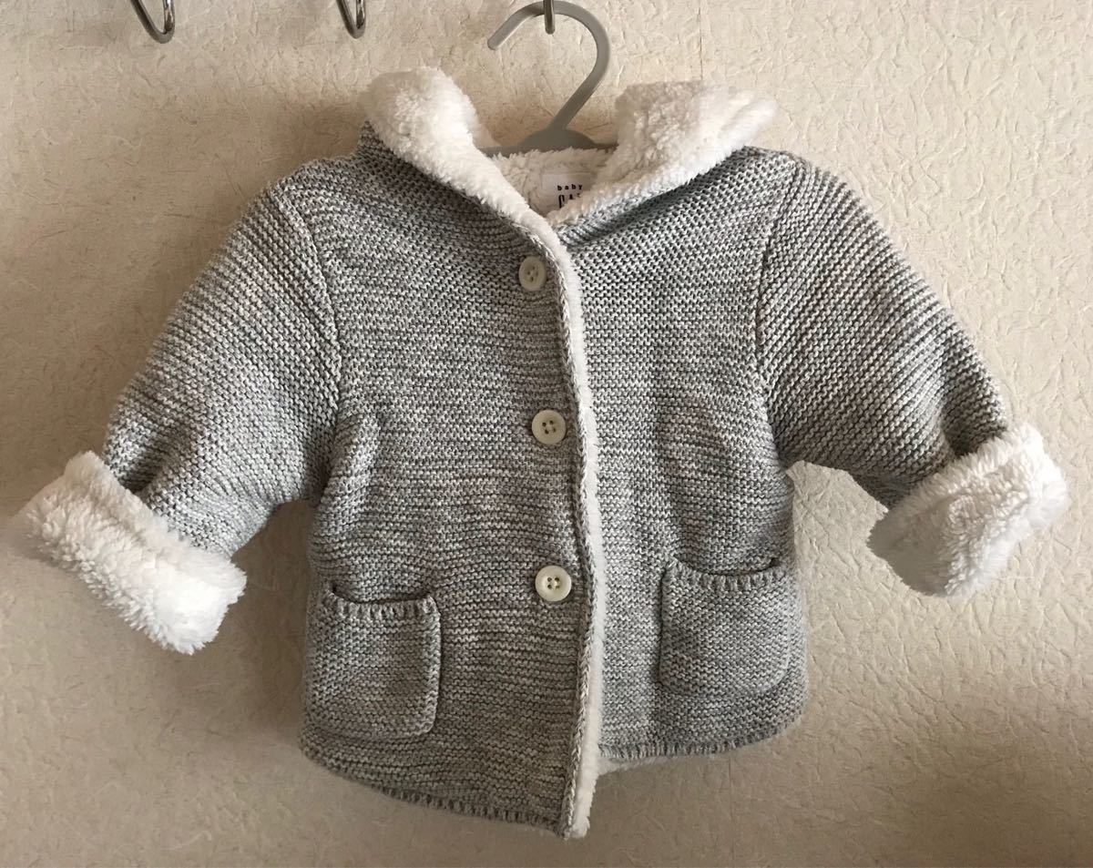 美品】GAPベビー 裏ボア くまさんセーター 60|PayPayフリマ