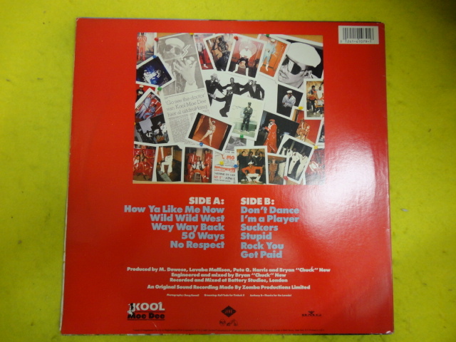 Kool Moe Dee - How Ya Like Me Now オリジナル原盤 US LP ミドルスクール名盤 視聴_画像2