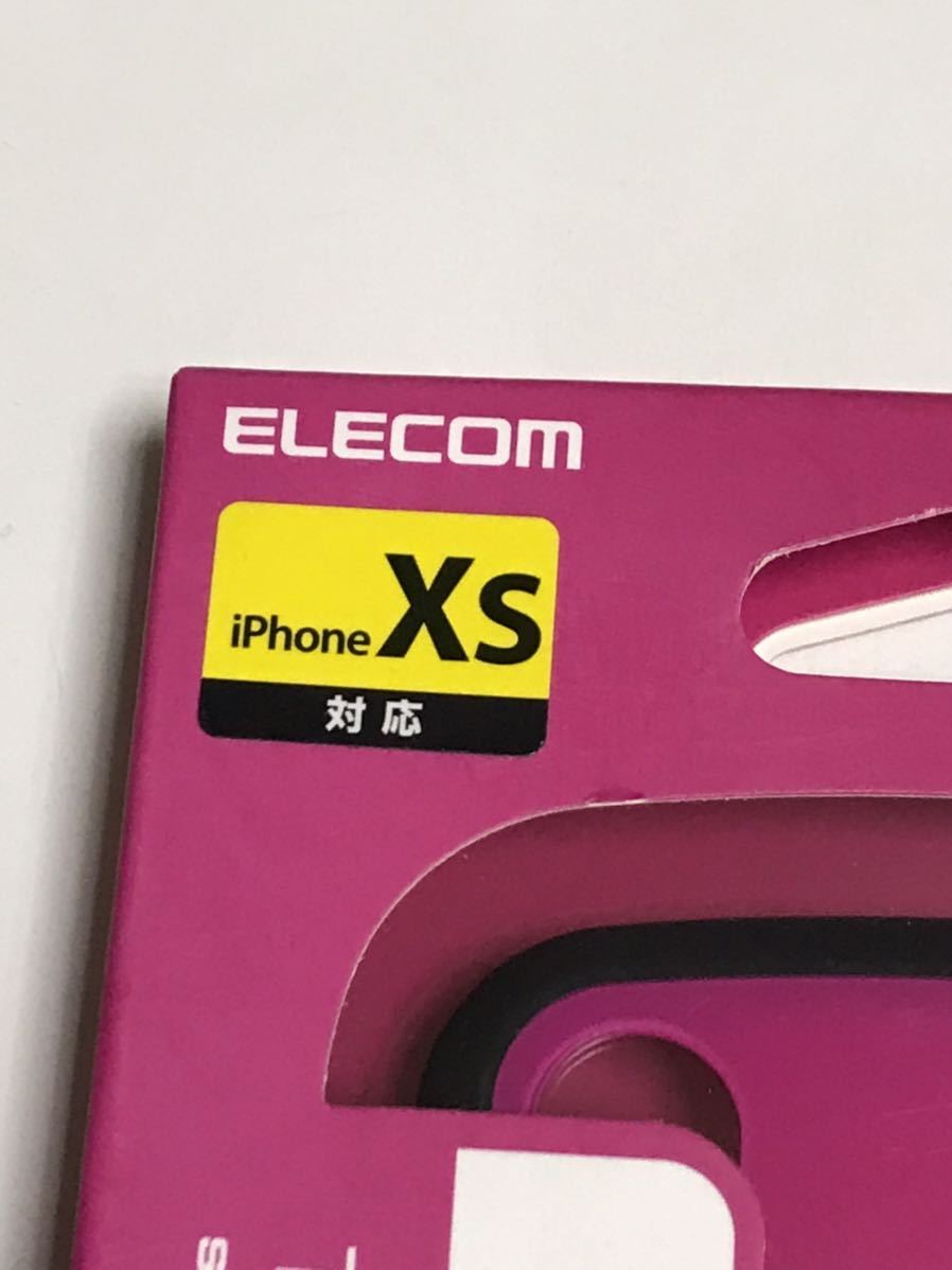 匿名送料込み iPhoneX iPhoneXS用カバー 耐衝撃 ケース タフスリムライト ピンク ストラップホール iPhone10 アイホンX アイフォーンXS/OK5_画像2