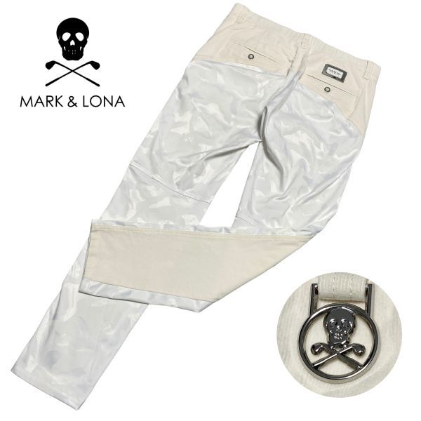 特価品コーナー MARK&LONA マークアンドロナ パンツ ズボン ホワイト