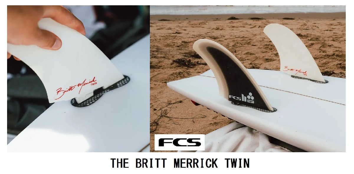 送料無料▲FCS II BM Specialty Twin Fin Performance Glass