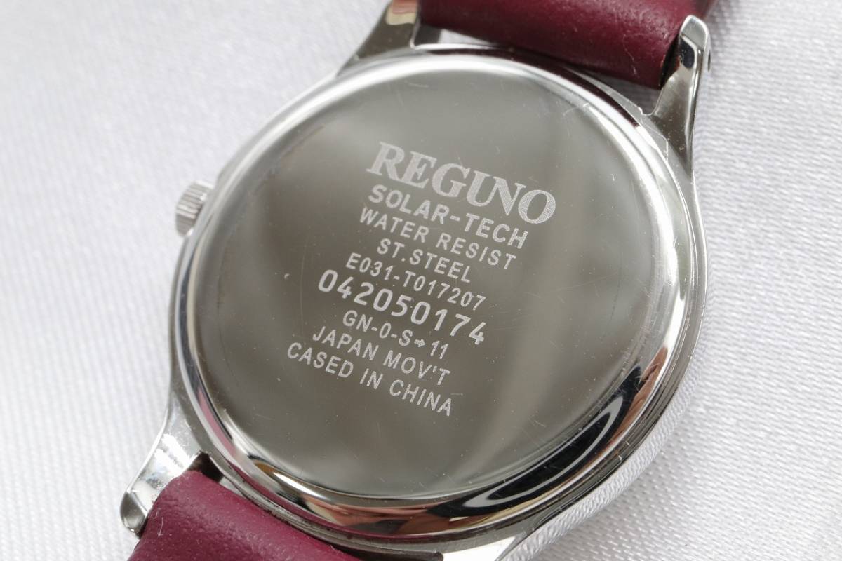 W15-14】動作品 CITIZEN REGUNO シチズン レグノ ソーラーテック