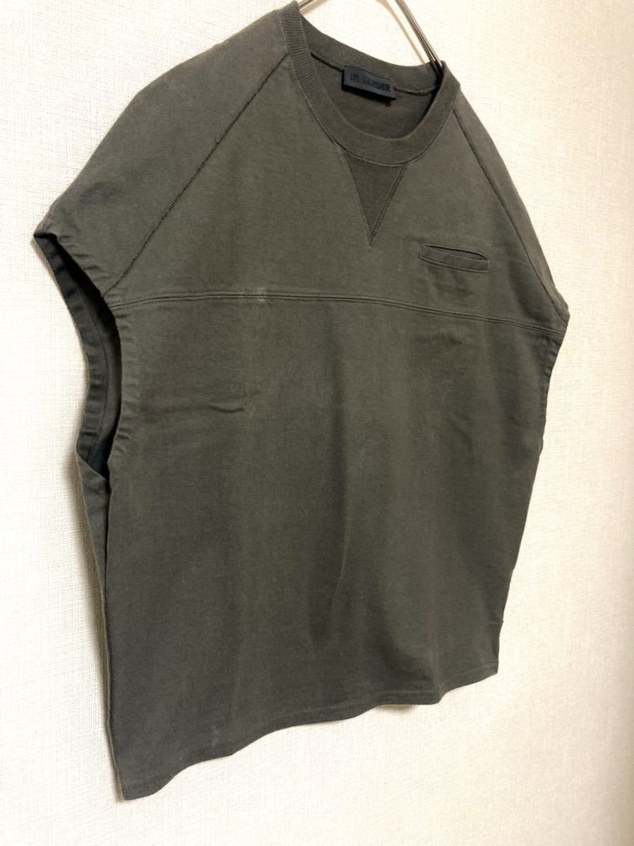 ジルサンダー JIL SANDER ノースリーブ トップス tシャツ ベスト ジルサンダー JIL SANDER ノースリーブ トップス tシャツ ベスト
