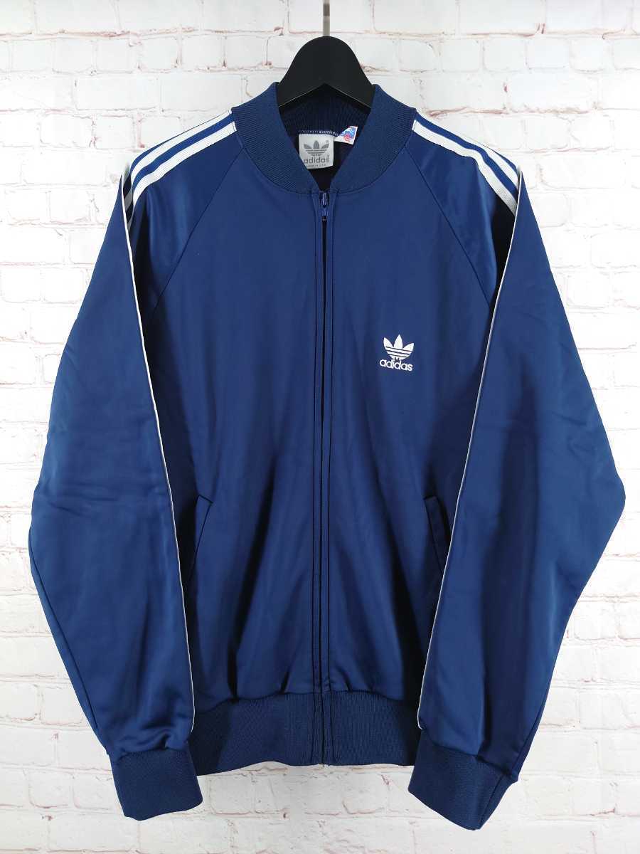 80s adidas アディダス ATP ジャージ L ネイビー ビンテージ