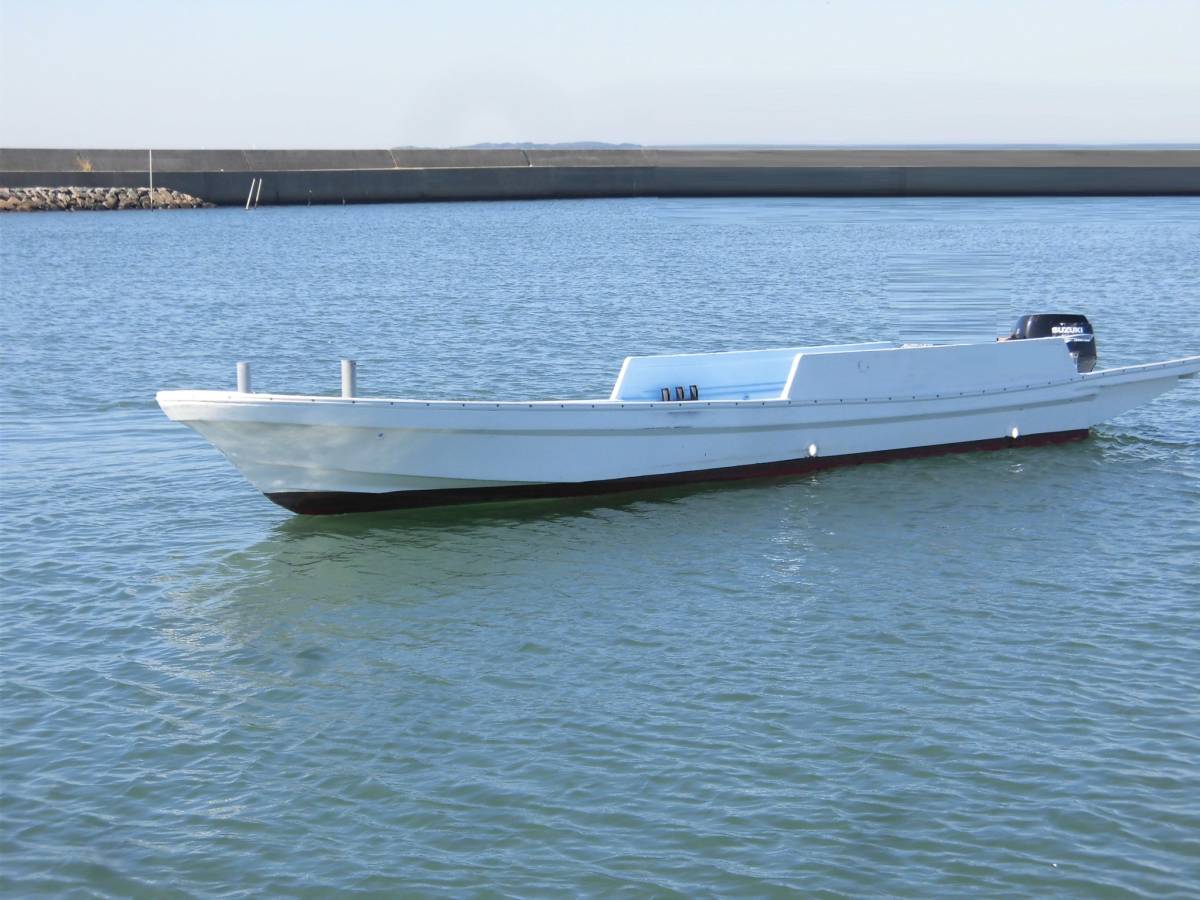 「ヤマハ和船２３ｆｔ（４スト３０馬力搭載）ティラーハンドル仕様」の画像2
