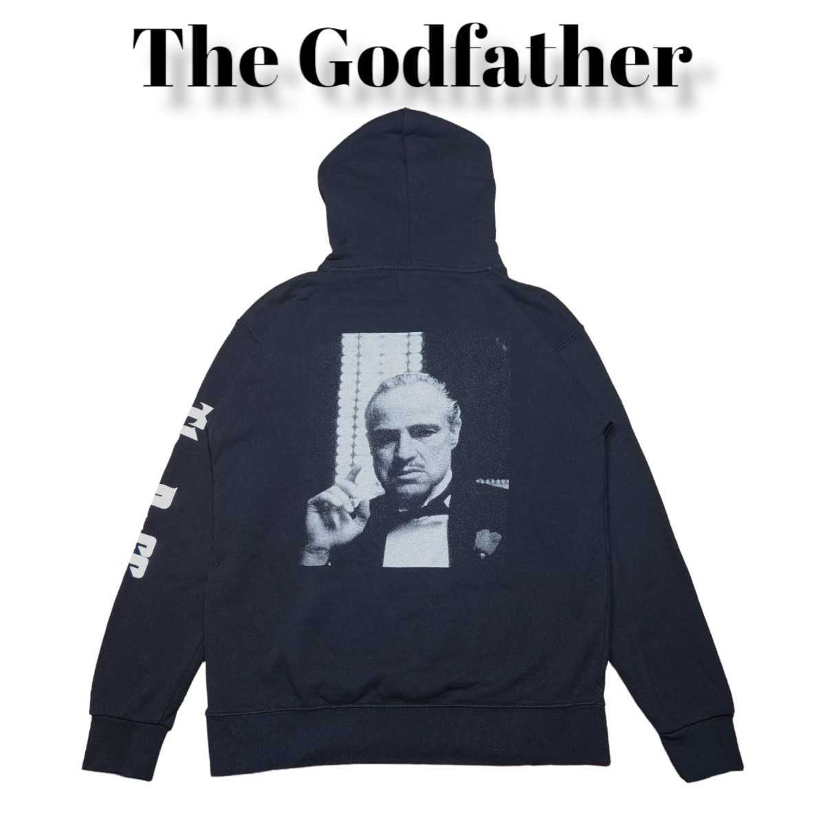 ゴッドファーザー ビッグプリント スウェットパーカー ムービープリント The Godfatherの画像1