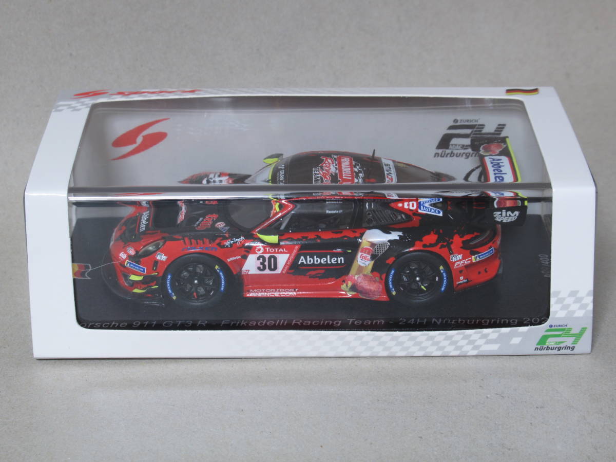 1/43 ポルシェ 911 GT3R フリカデッリレーシングチーム #30 ニュルブルクリンク24時間 2020_画像3