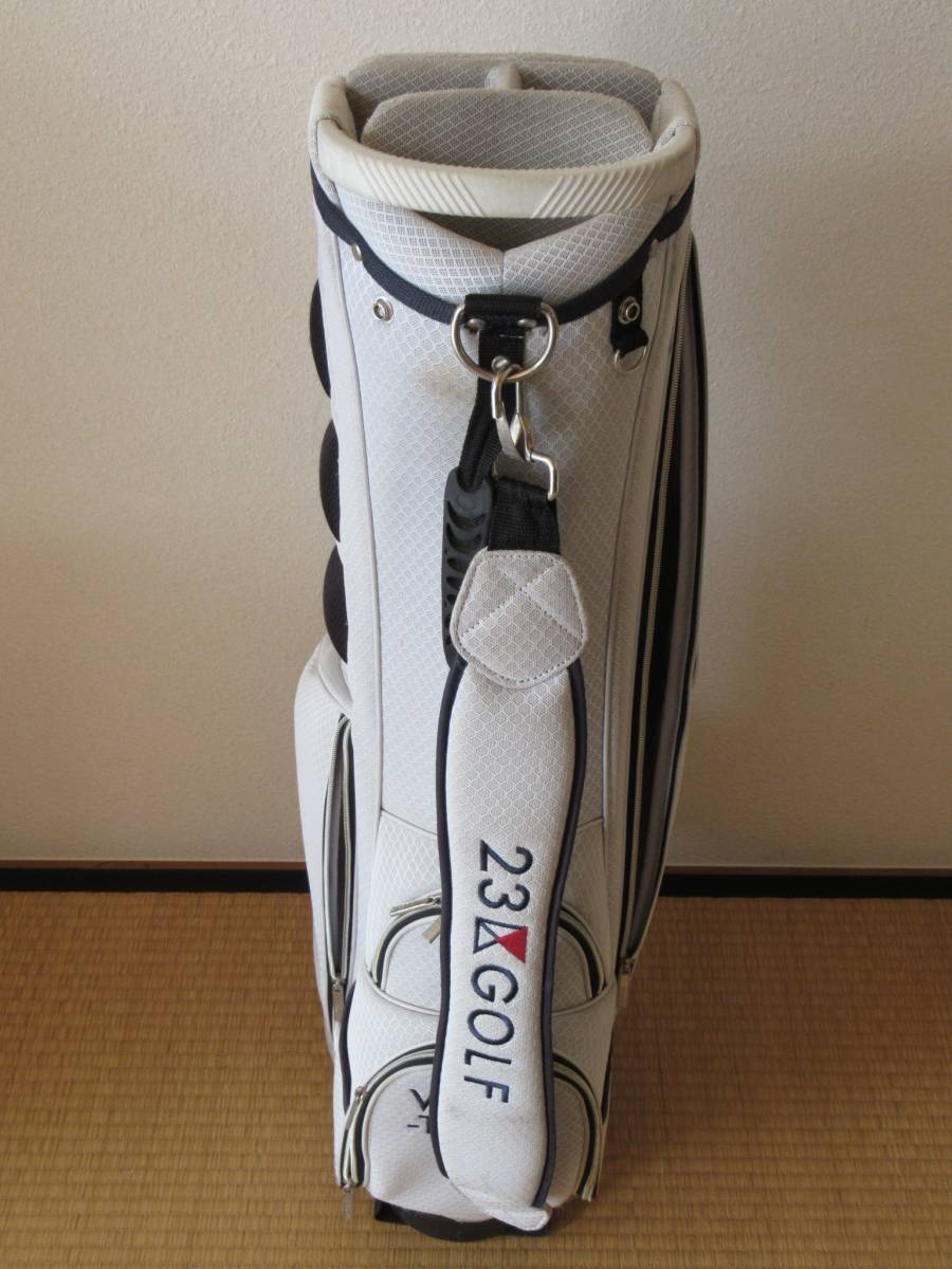 23GOLF キャディバッグ フード無し キャディーバッグ ゴルフ 23GOLF キャディバッグ フード無し キャディーバッグ ゴルフ