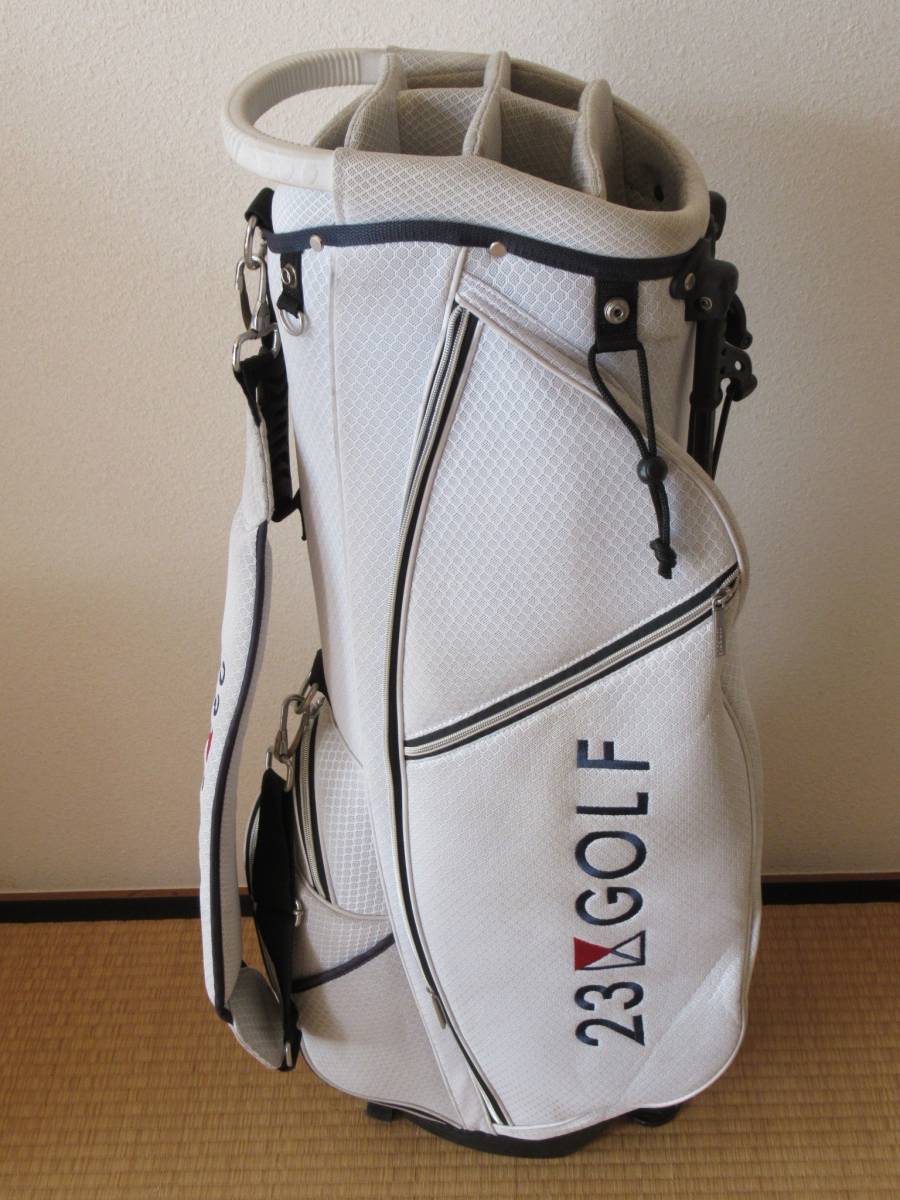 23GOLF キャディバッグ フード無し キャディーバッグ ゴルフ 23GOLF キャディバッグ フード無し キャディーバッグ ゴルフ