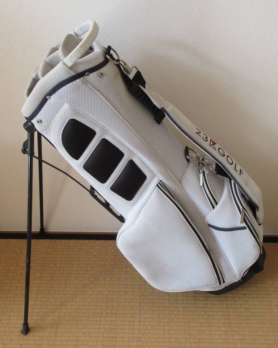 23GOLF キャディバッグ フード無し キャディーバッグ ゴルフ 23GOLF キャディバッグ フード無し キャディーバッグ ゴルフ