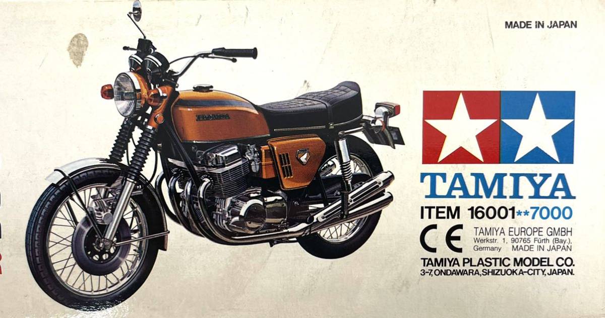 希少 当時物 未組立 タミヤ 1/6 ホンダ ドリーム CB750 FOUR 希少 当時物 未組立 タミヤ 1/6 ホンダ ドリーム CB750 FOUR