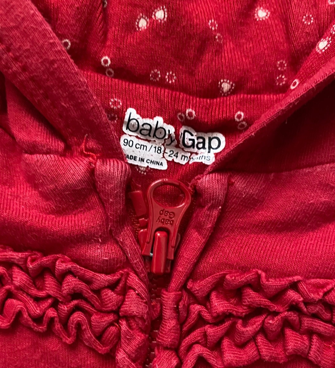 BabyGap ２点セット　上下セット　パーカー　子供服　パンツ　ハート　９０センチ