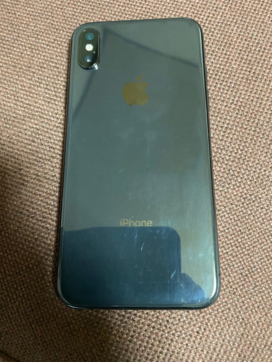 SIMフリーiPhone Xスペースグレー64 GB iOS 16手帳型カバーケース 新品