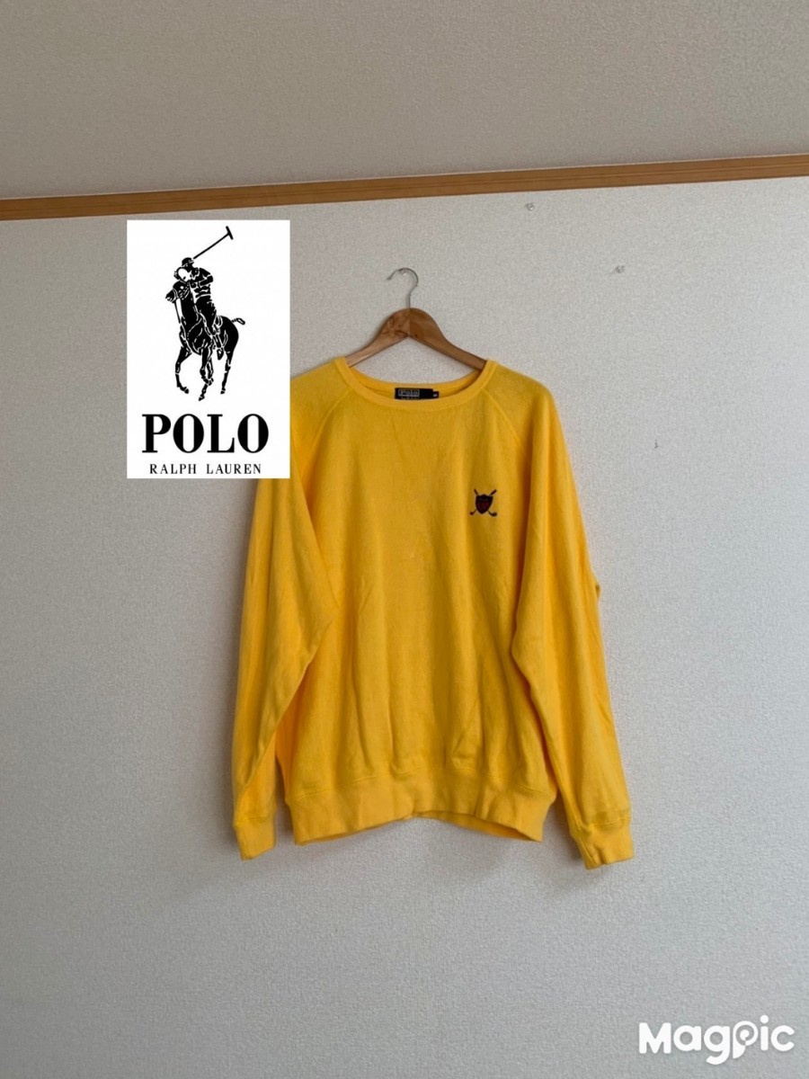 RALPH LAUREN ラルフローレン 90s ワンポイント ニット 