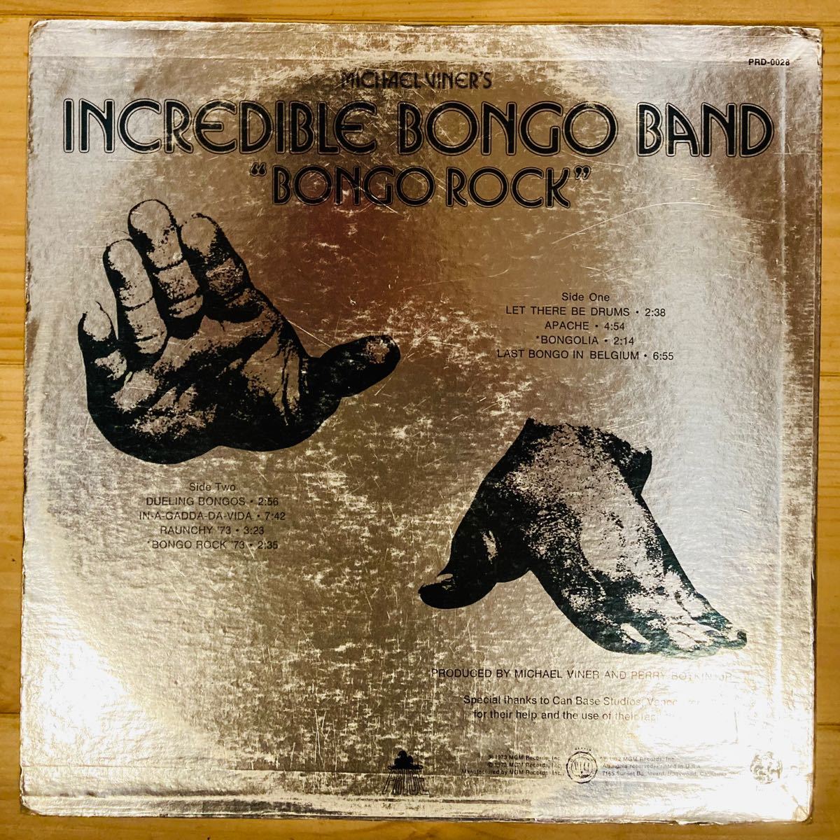 Incredible Bongo Band Bongo Rock US レコード オリジナル RARE GROOVE lp レア