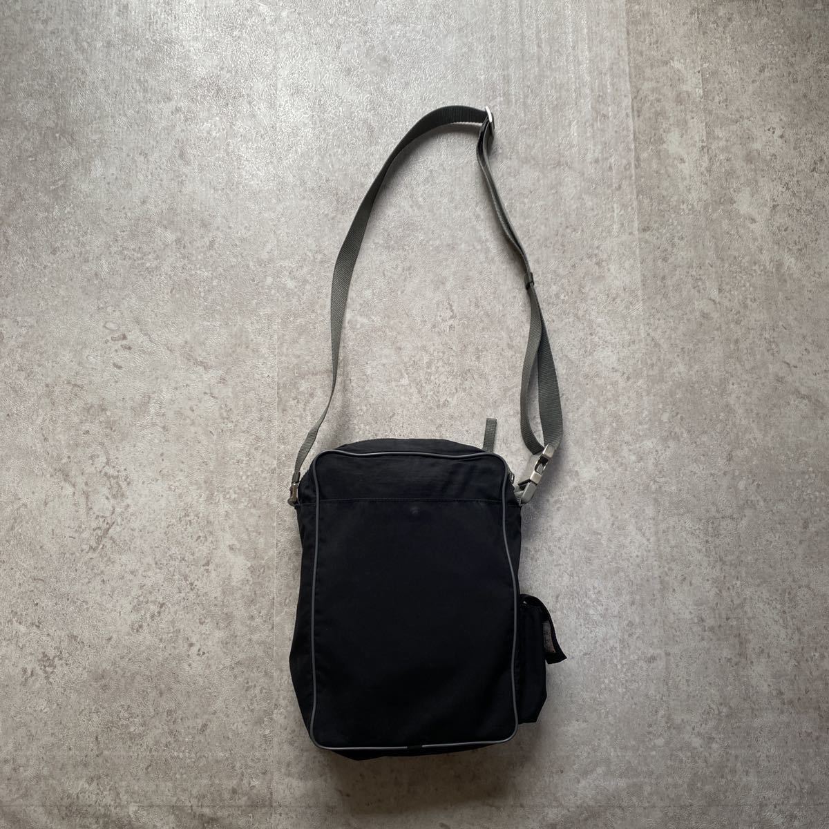 90s 00s vintage archive prada sport gimmick body bag shoulder bag