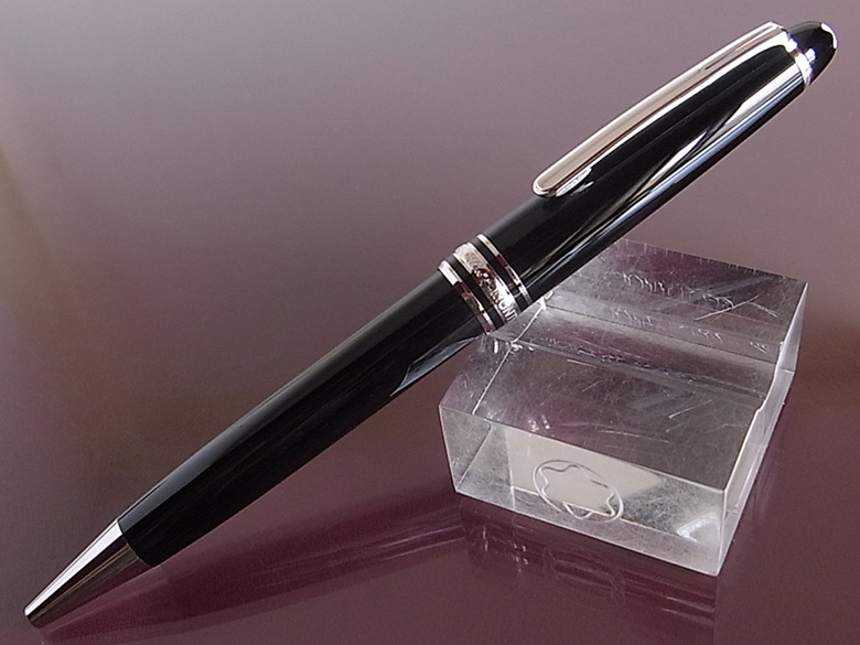 着後レビューで 希少 MONTBLANC マイスターシュテックボールペン