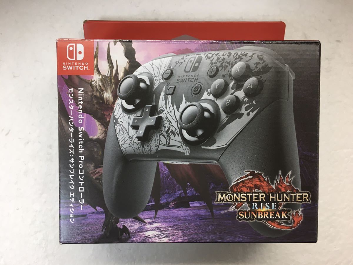 Nintendo Switch Proコントローラー モンスターハンターサンブレイク