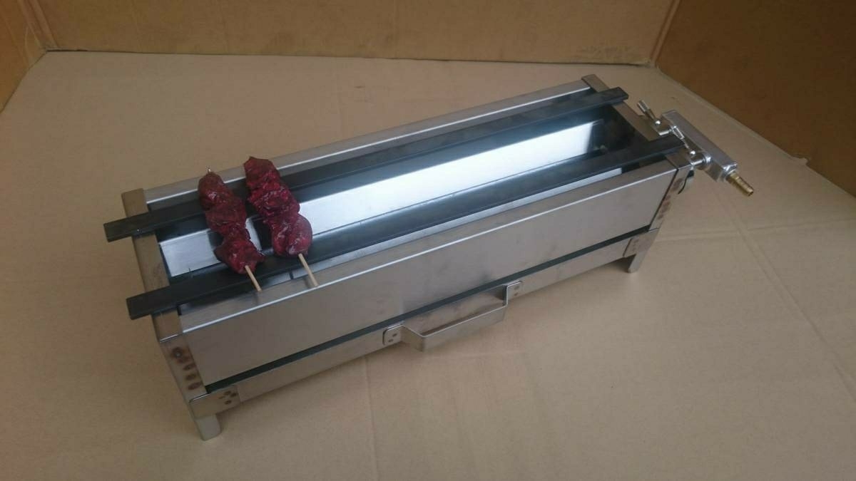 お庭でバーベキュー♪油落としてヘルシー調理♪業務用♪焼き鳥♪焼機器