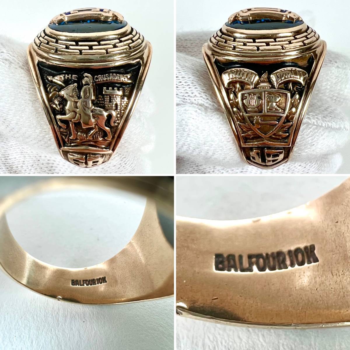 美品☆BALFOUR☆バルフォア社 1968年 68's ヴィンテージ 10金無垢 10K