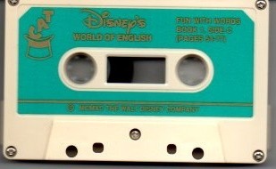  Disney Disney\'s WORLD OF ENGLISH BOOK 1 SIDE C&D кассетная лента ))ygc-0695
