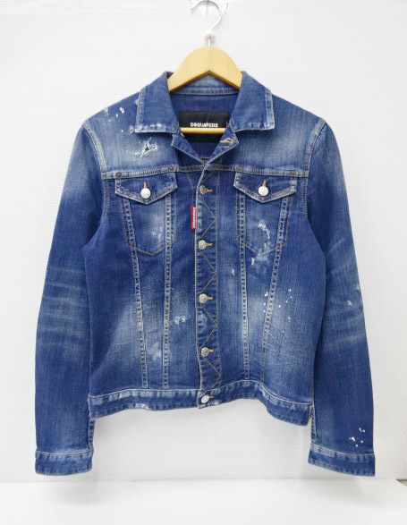 J23◇ 〈DSQUARED2 ディースクエアード〉メンズ デニムジャケット G