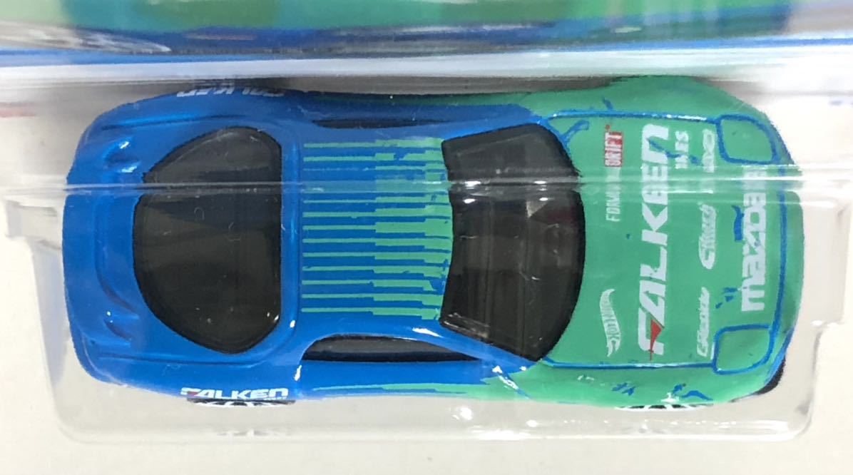 ラスト 1995 Mazda RX-7 FD 3S Falken マツダ 松田 アンフィニ ファルケン GReddy グレッディ Jun Imai ジュン イマイ 2022 ブルー 絶版_画像8