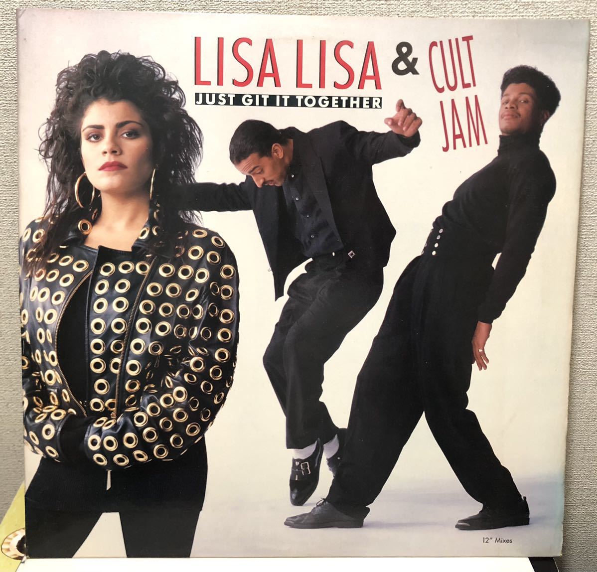 レア 1989 Lisa Lisa & Cult Jam / Just Git It Together Full Force UTFO Remix Original US 12 Columbia Latin Freestyle 80s Hip House_画像1