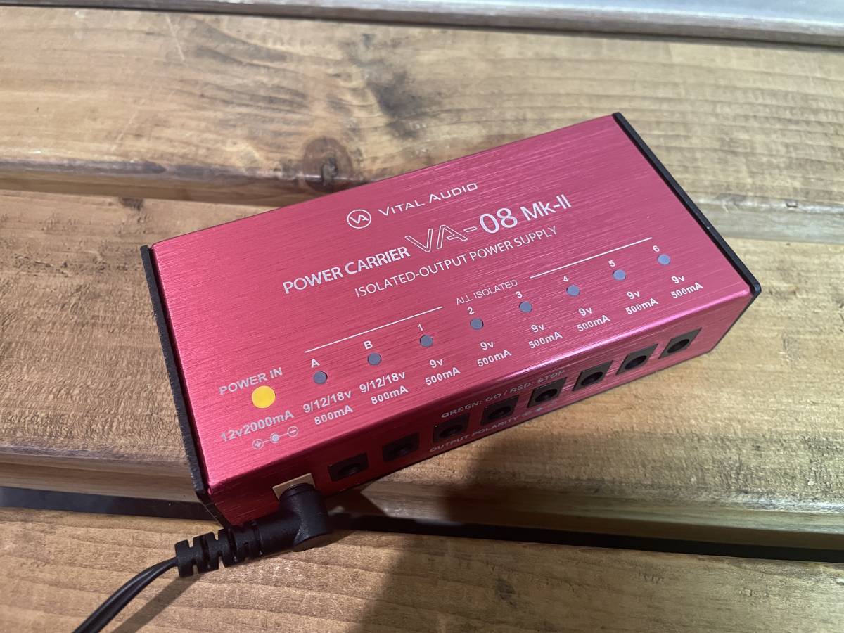 ♪超美品!VITAL AUDIO POWER CARRIER VA-08 MKII♪パワーサプライ