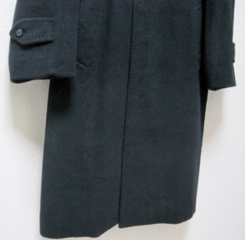 希少サイズLL~2XL 極美品 BURBERRY LONDON 98-185-9 カシミヤ アンゴラ 最高級 ロング コート 黒 ダウン ジャケット バーバリー ロンドン_画像7